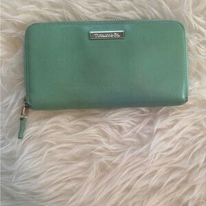 Tiffany & Co. Leather Zippy Wallet